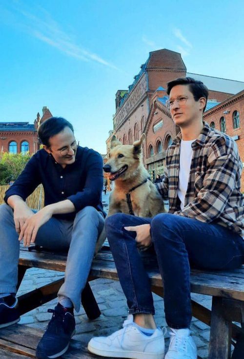 Ben und Basti - Gründer von Pawlie's